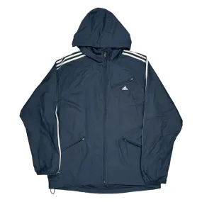 Adidas Jacket - XL Navy Polyester