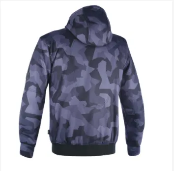 Aramid Lined Biker Riding CAMO Super Hoodie by Oxford