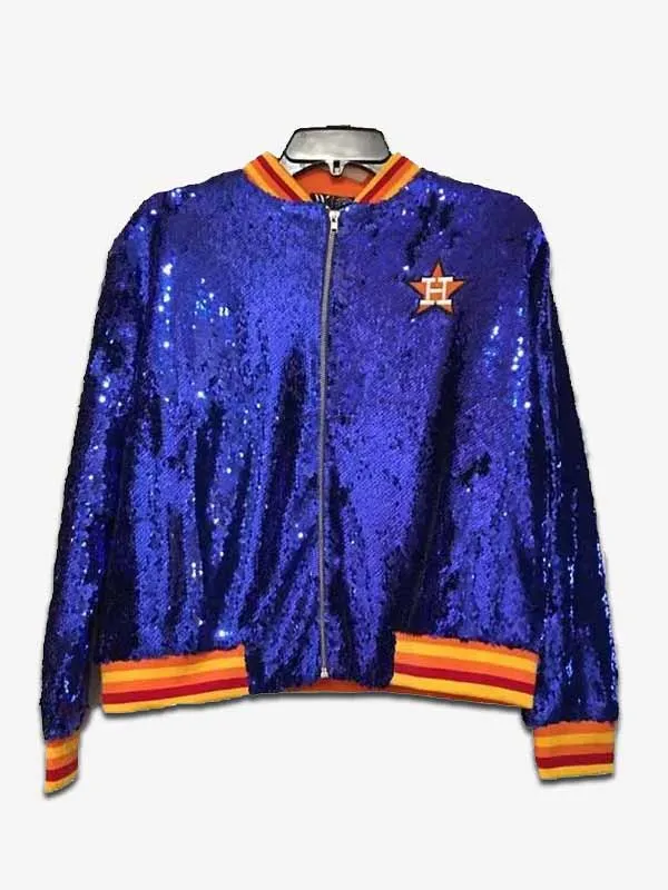 Astros Sequin Jacket