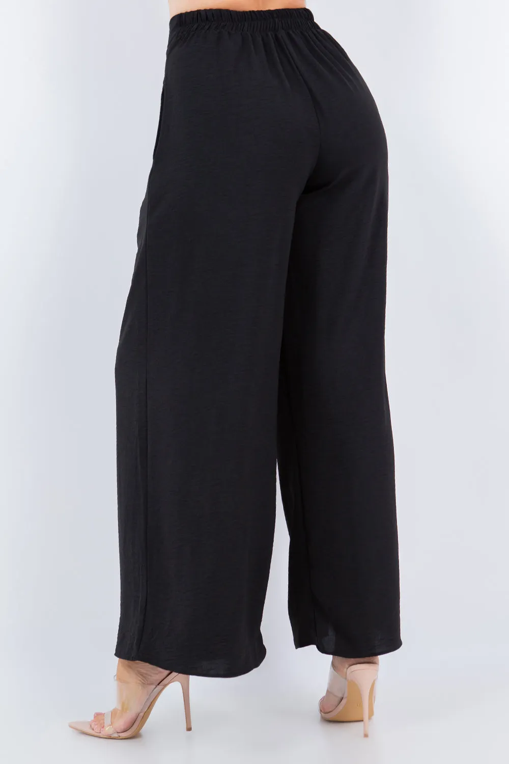 Black Flowy Dress Pant