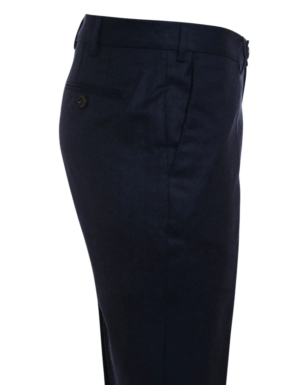 Blue Marina Wool Dress Trouser