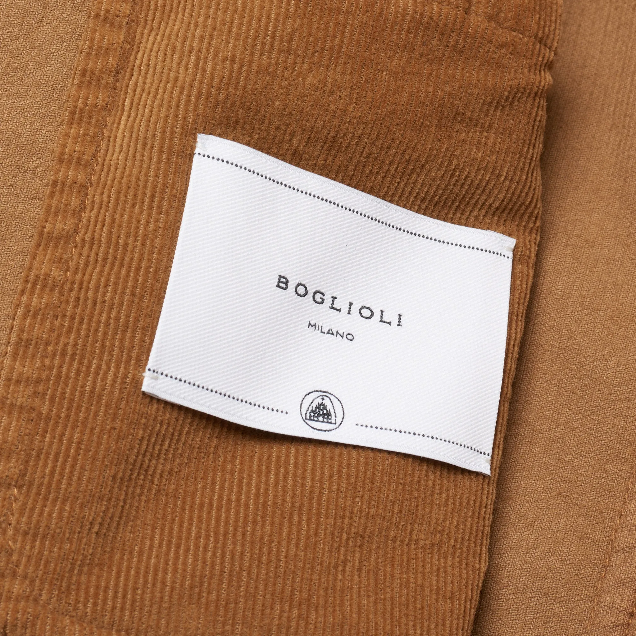 BOGLIOLI Milano "67" Tan Corduroy Cotton 4 Button Unlined Jacket NEW US 42