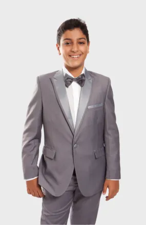 Boys Gray Tuxedo