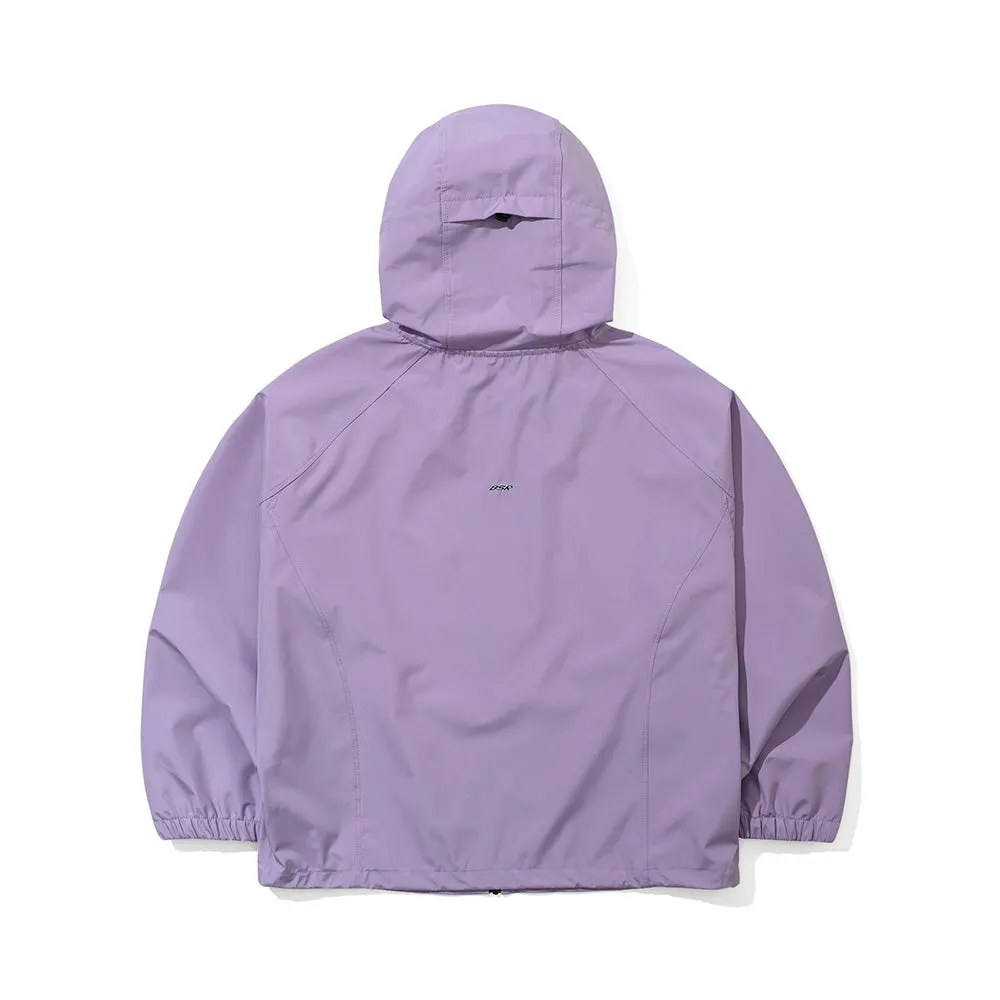 BSR BIG LOGO 3L HOODED JACKET PURPLE