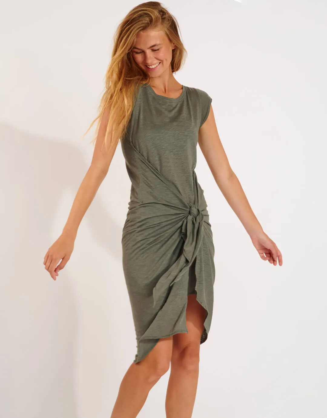 Caraiva Juliana Dress - Khaki