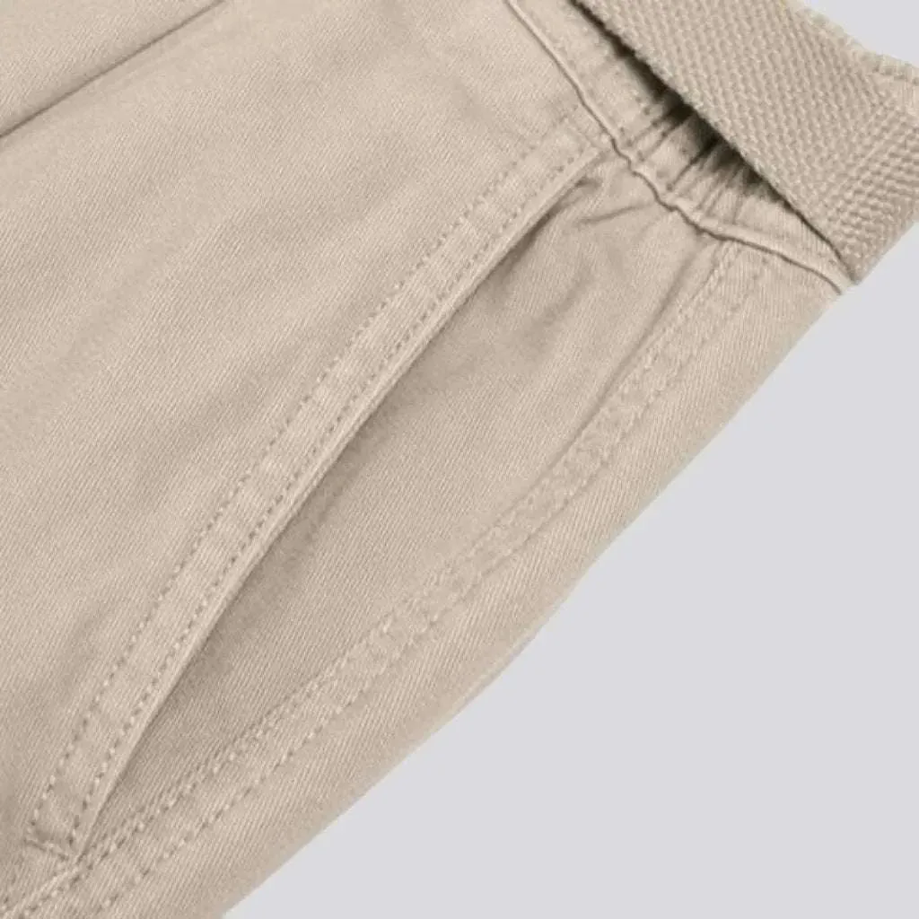 Cargo loose men's jean pants