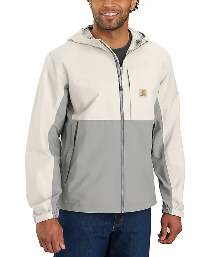 Carhartt Storm Defender Relaxed Fit Lightweight Packable Jacket | Malt/Asphalt