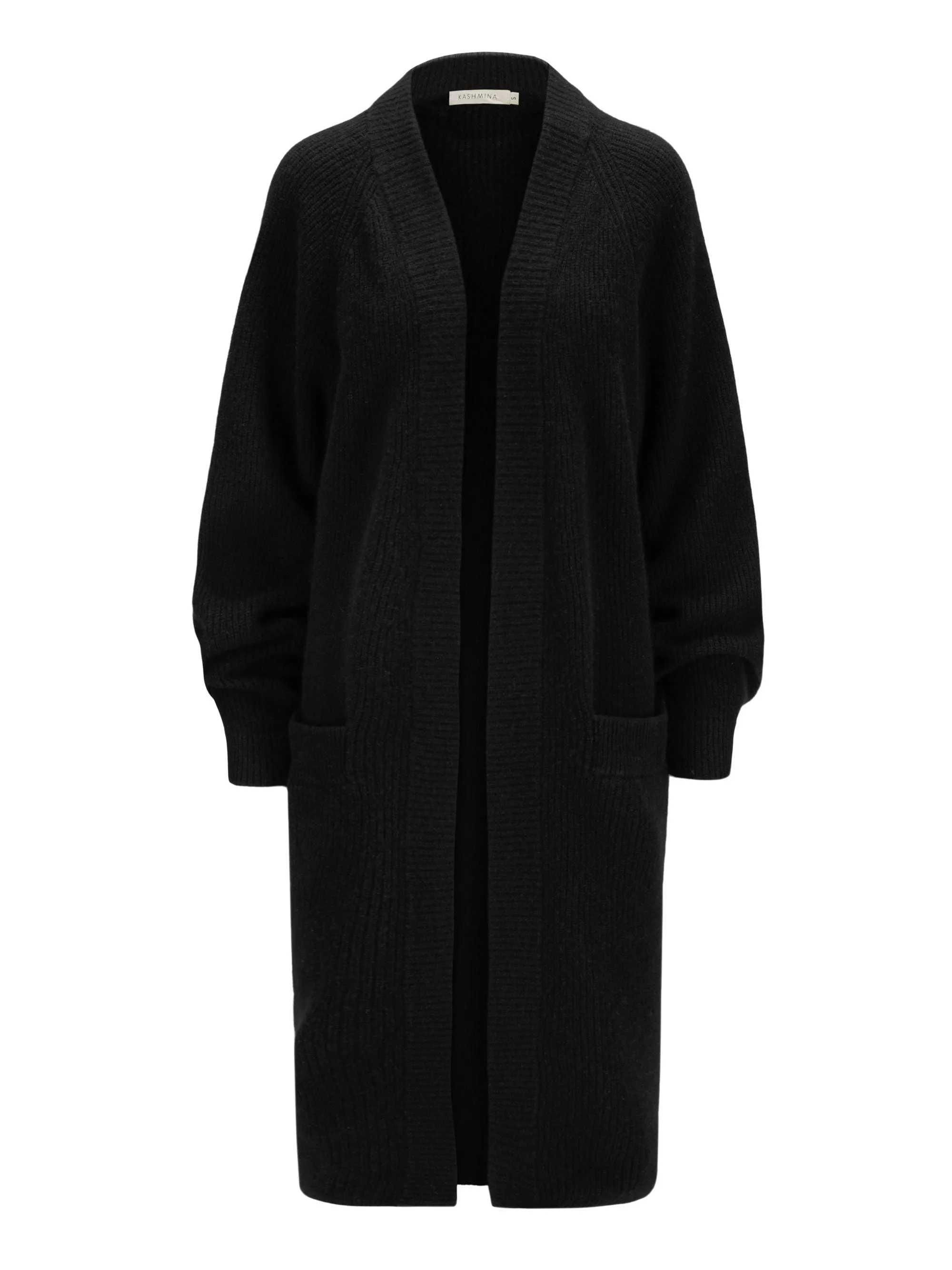 Cashmere cardigan "Olea" - black