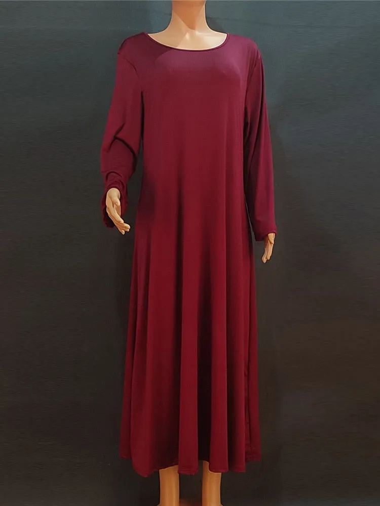 Chiffon Boubou 2 PCS Dubai Abaya Kaftan