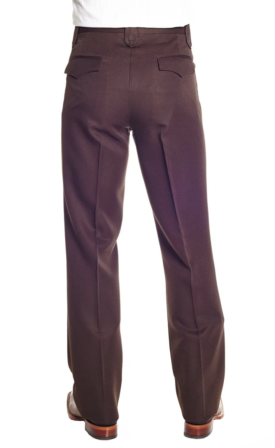 Circle S Mens Brown Polyester Ranch Dress Pants 38