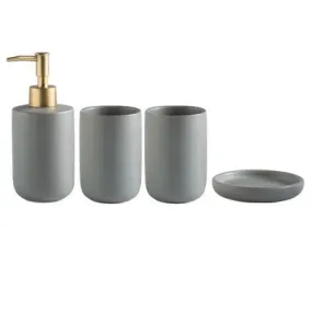 Classic Modern Bathroom Accessory Set