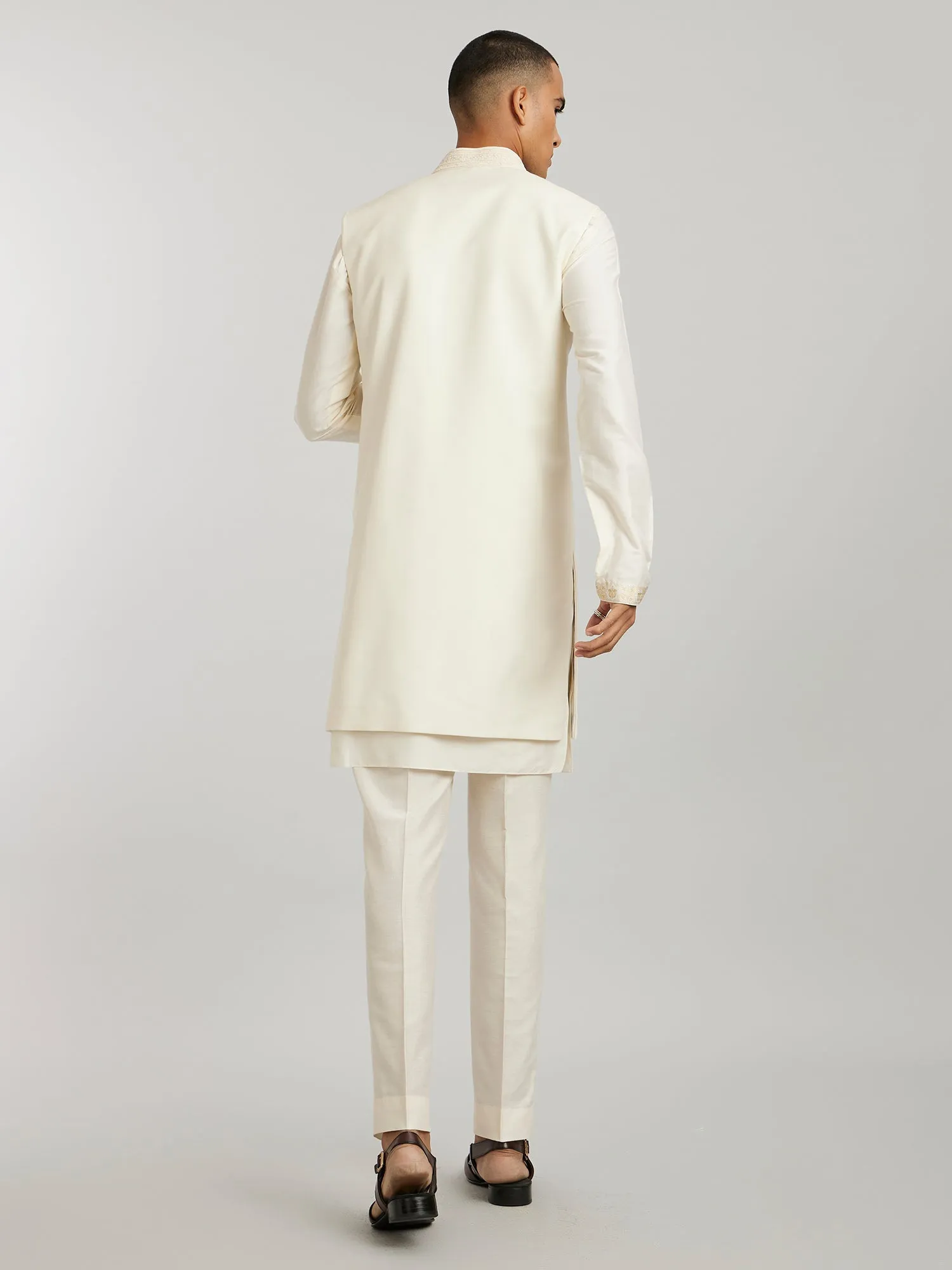 Classic Sleeveless Sherwani - Aurelio