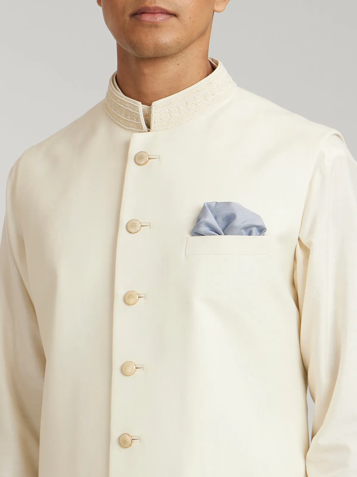 Classic Sleeveless Sherwani - Aurelio