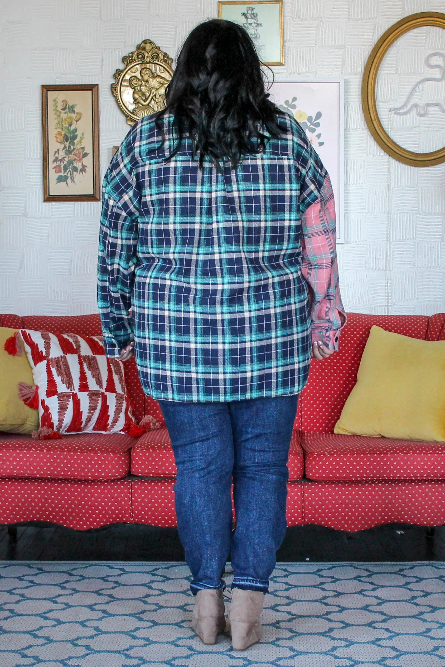 Color Blocked Fun Flannel