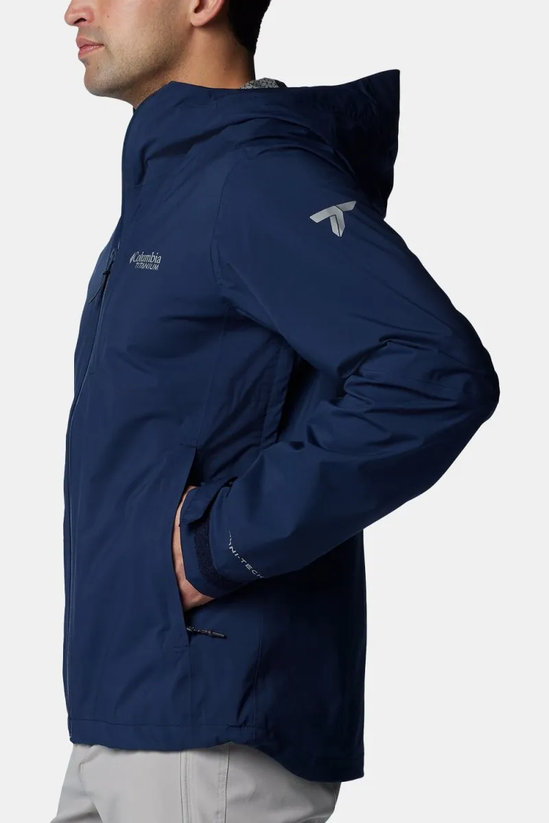 Columbia Omni-Tech Ampli-Dry II Shell Jacket (Collegiate Navy)