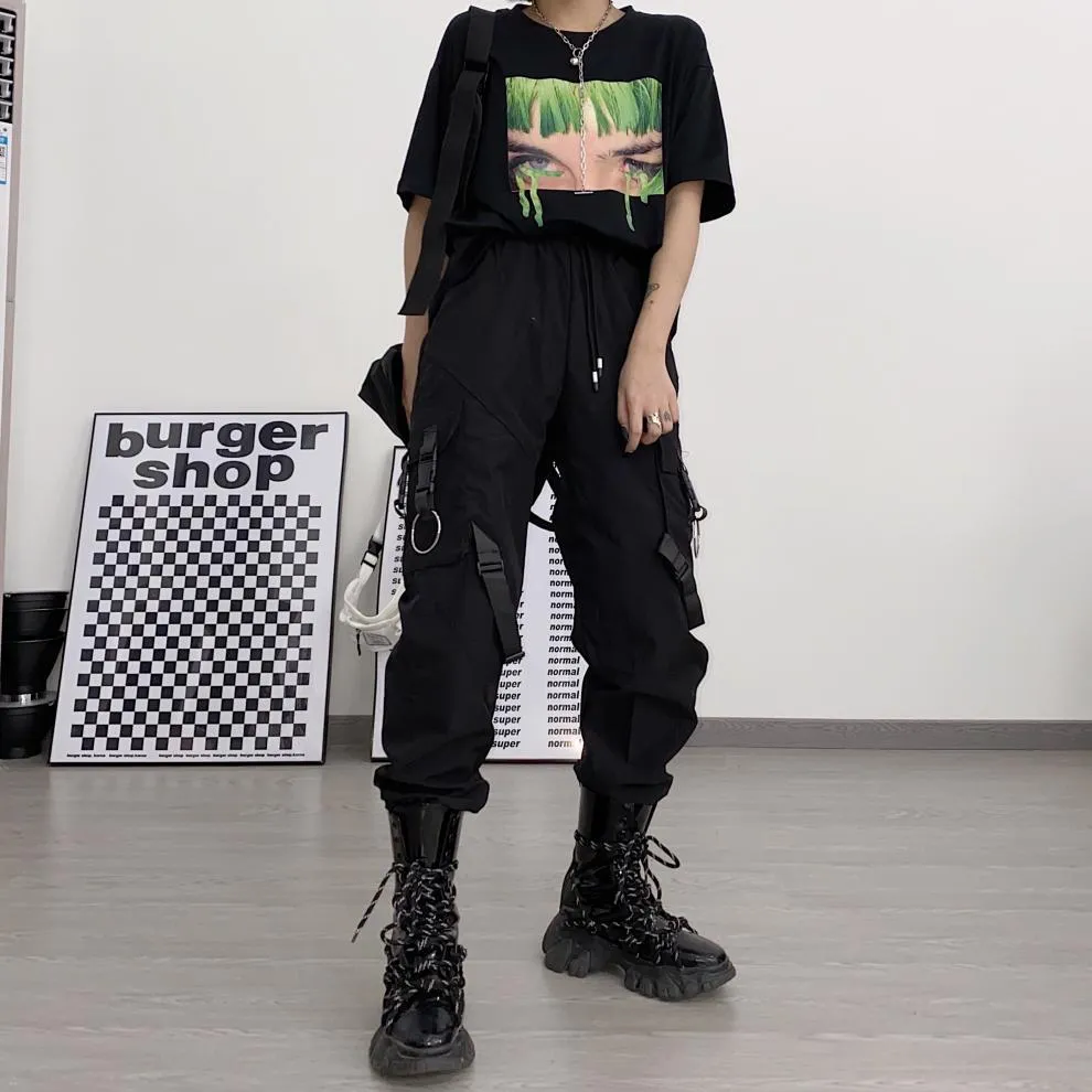 Dark Ribbons Cargo Pants