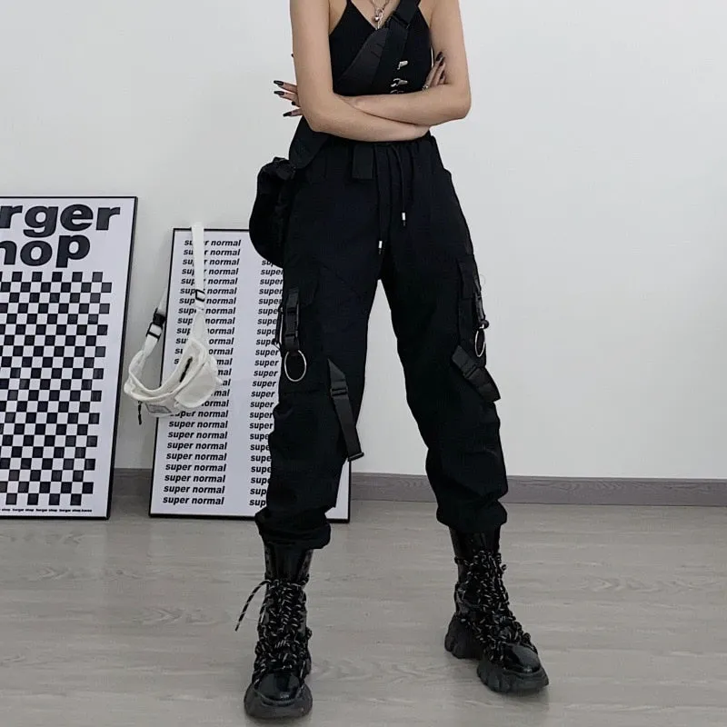 Dark Ribbons Cargo Pants