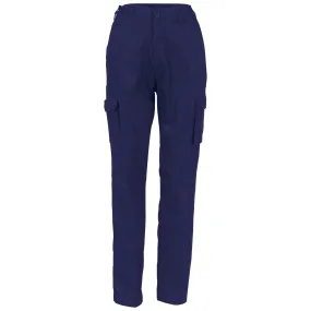 DNC Ladies Cotton Drill Cargo Pants (3322)