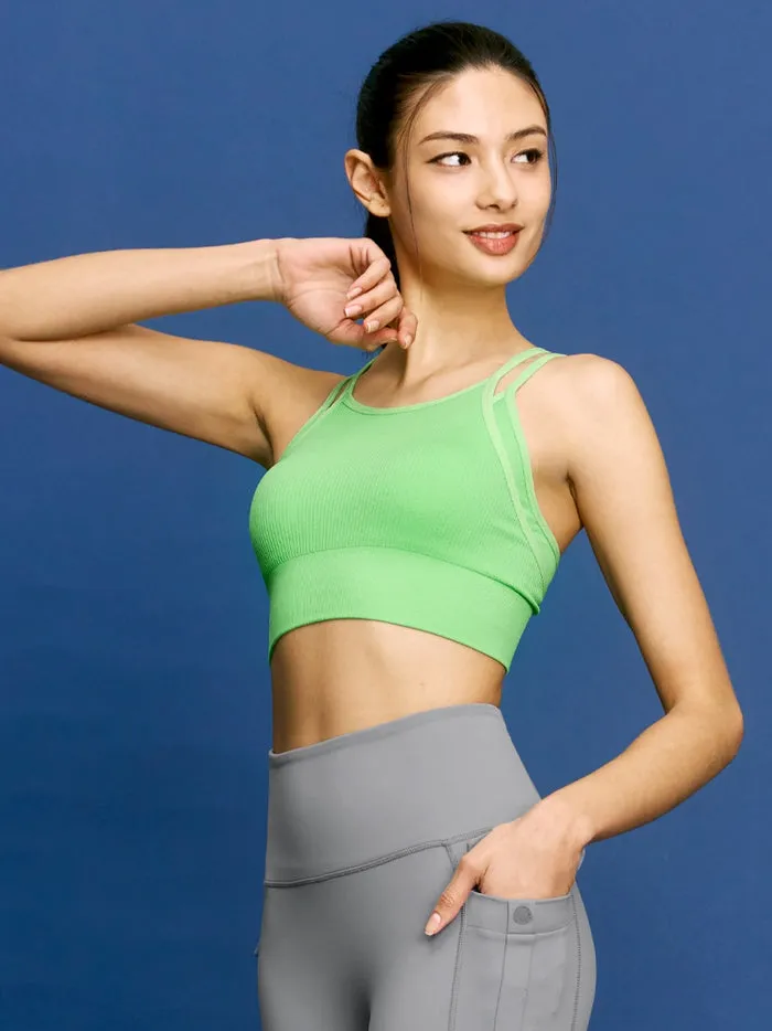 Dual Layer Seamless Bra Top