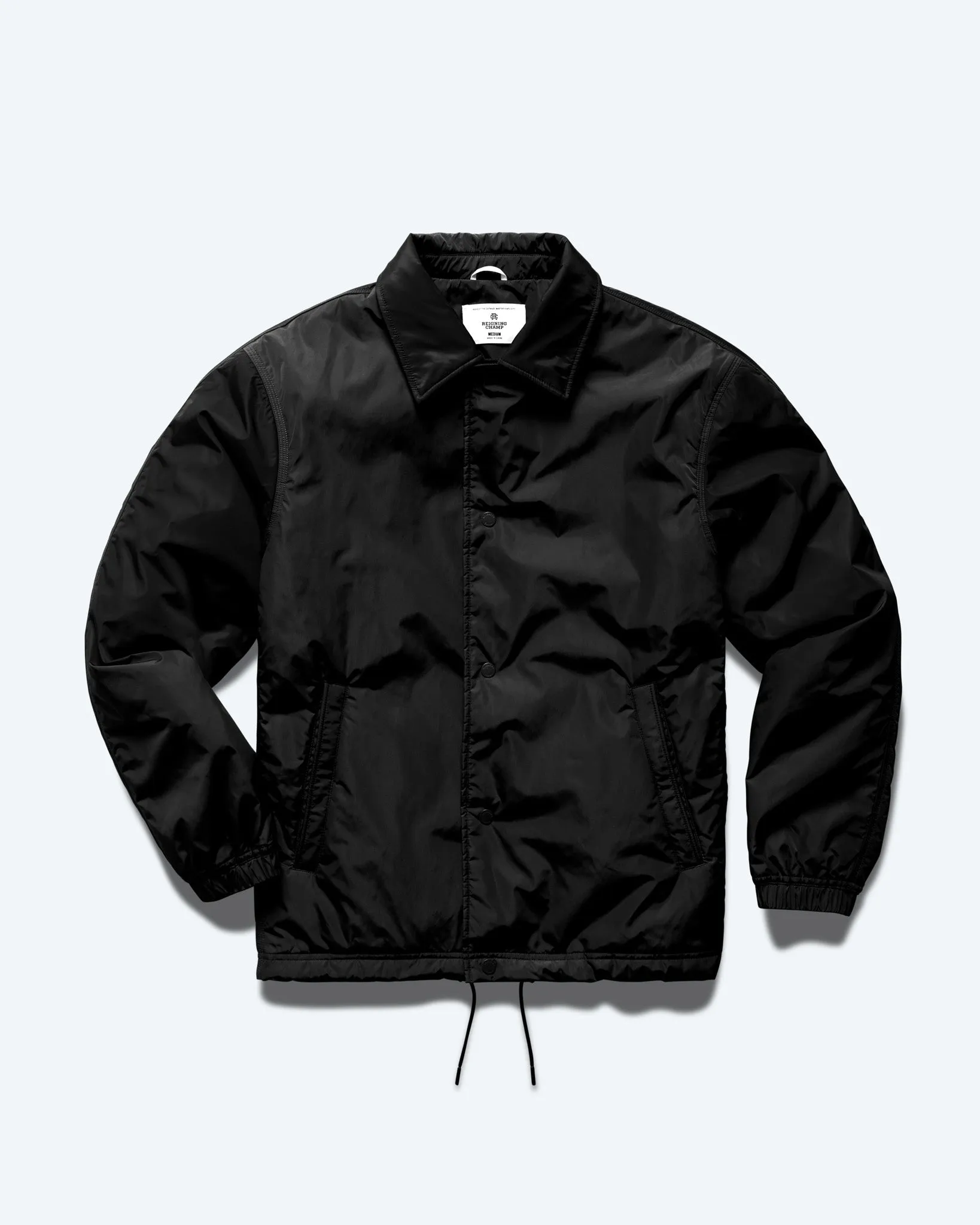 Econyl Satin Nylon Coach's Jacket