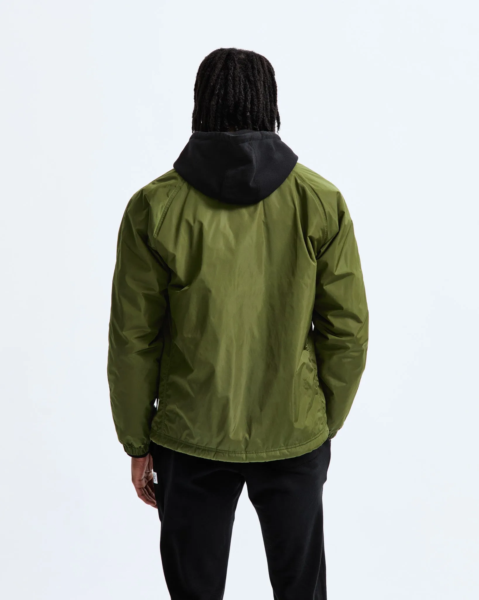 Econyl Satin Nylon Coach's Jacket