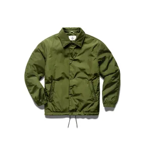 Econyl Satin Nylon Coach's Jacket