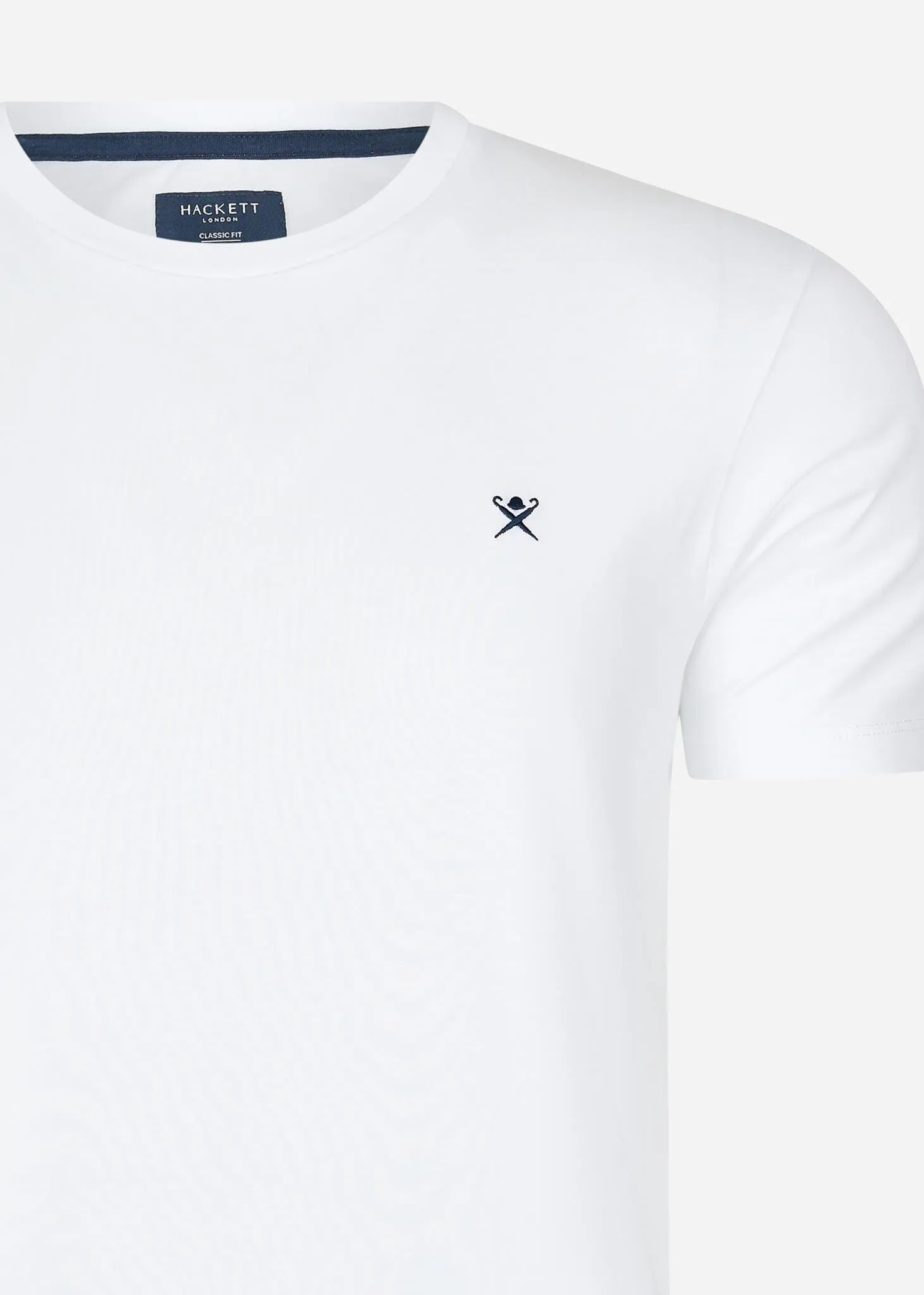 Embroidered logo t-shirt - white