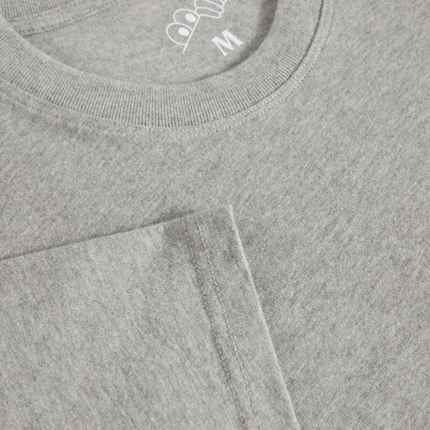 Eurostyle SS Tee (Grey Melange/White)