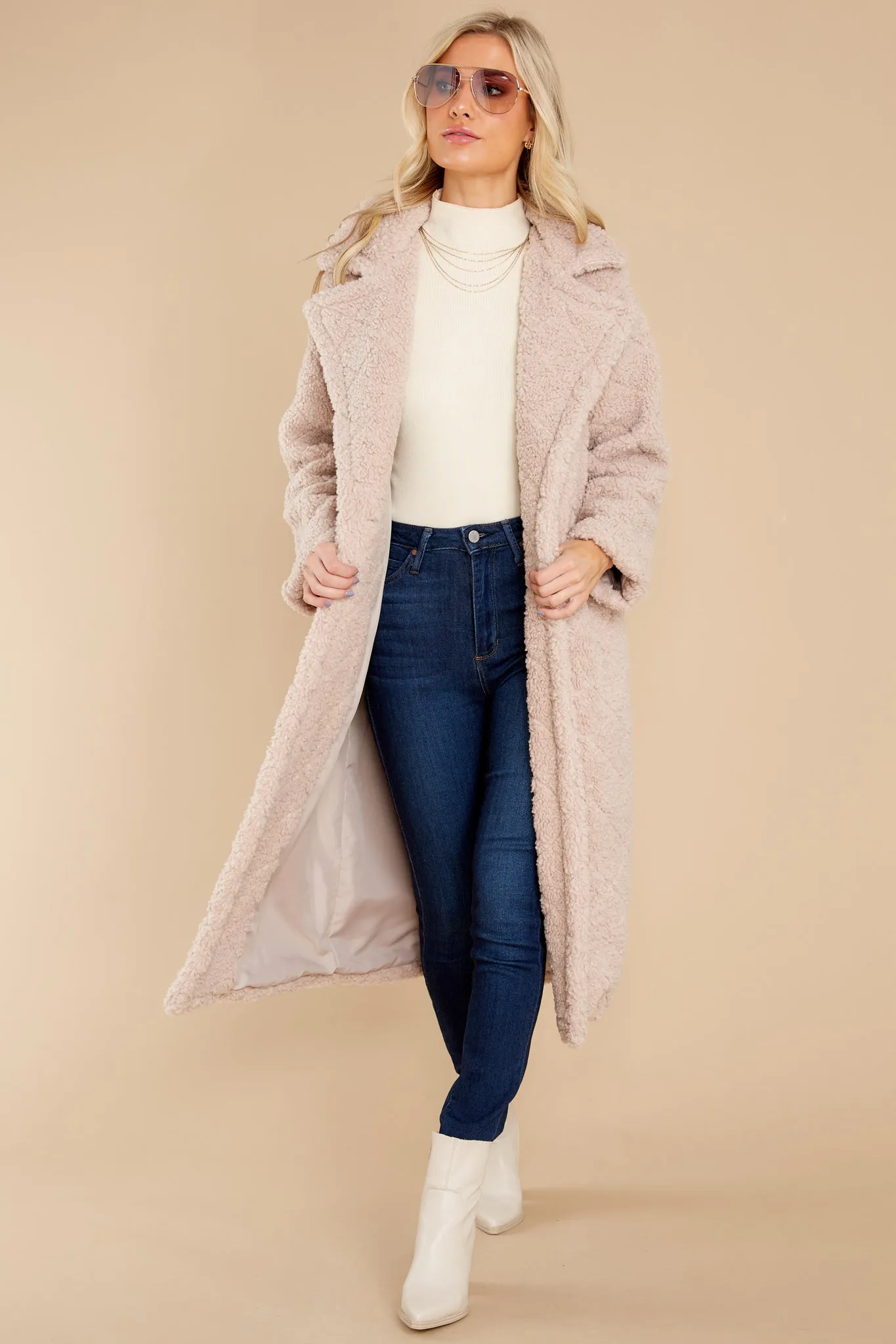 Fozzie Light Taupe Coat