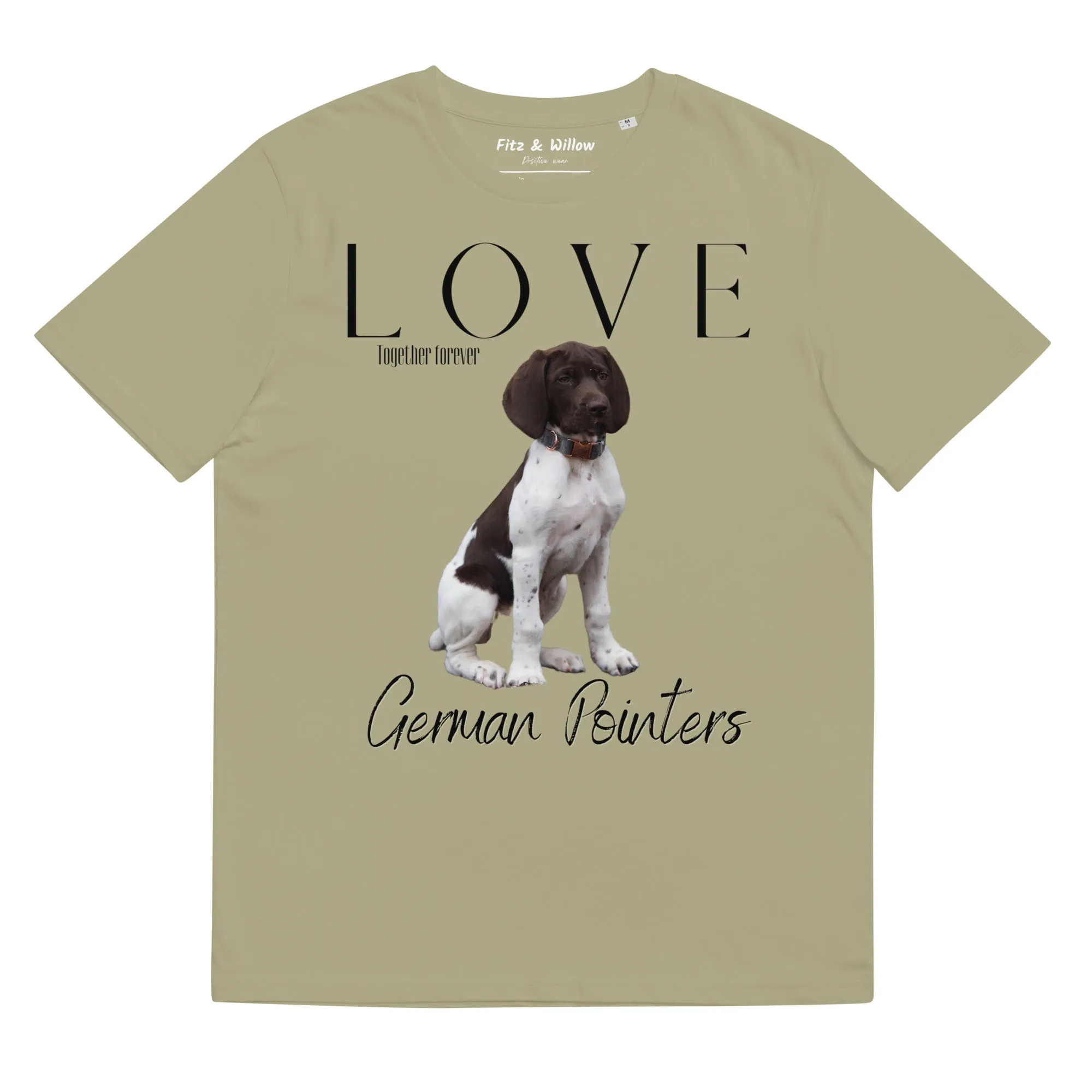 German Pointer lovers, sustainable t-shirt