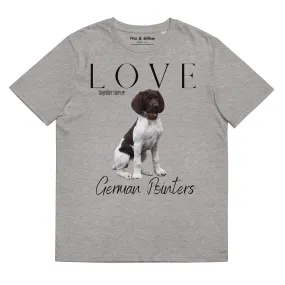 German Pointer lovers, sustainable t-shirt