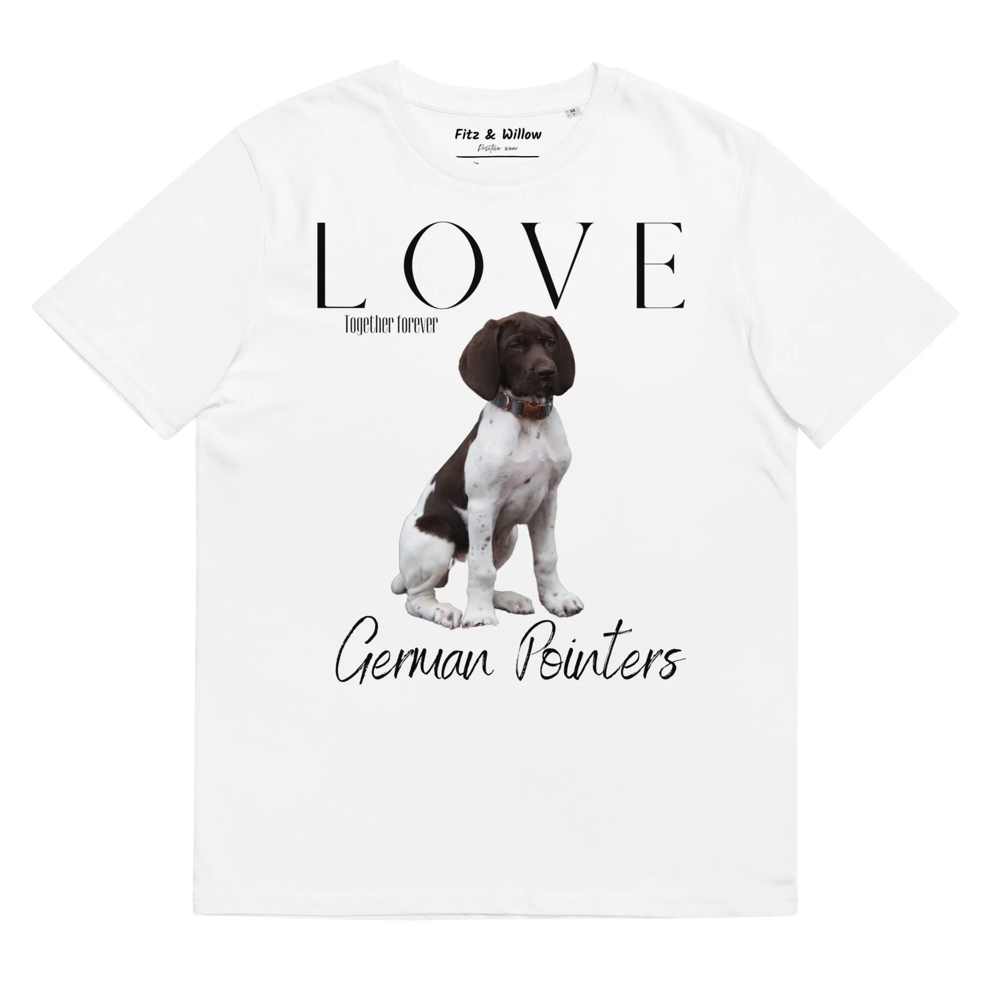 German Pointer lovers, sustainable t-shirt