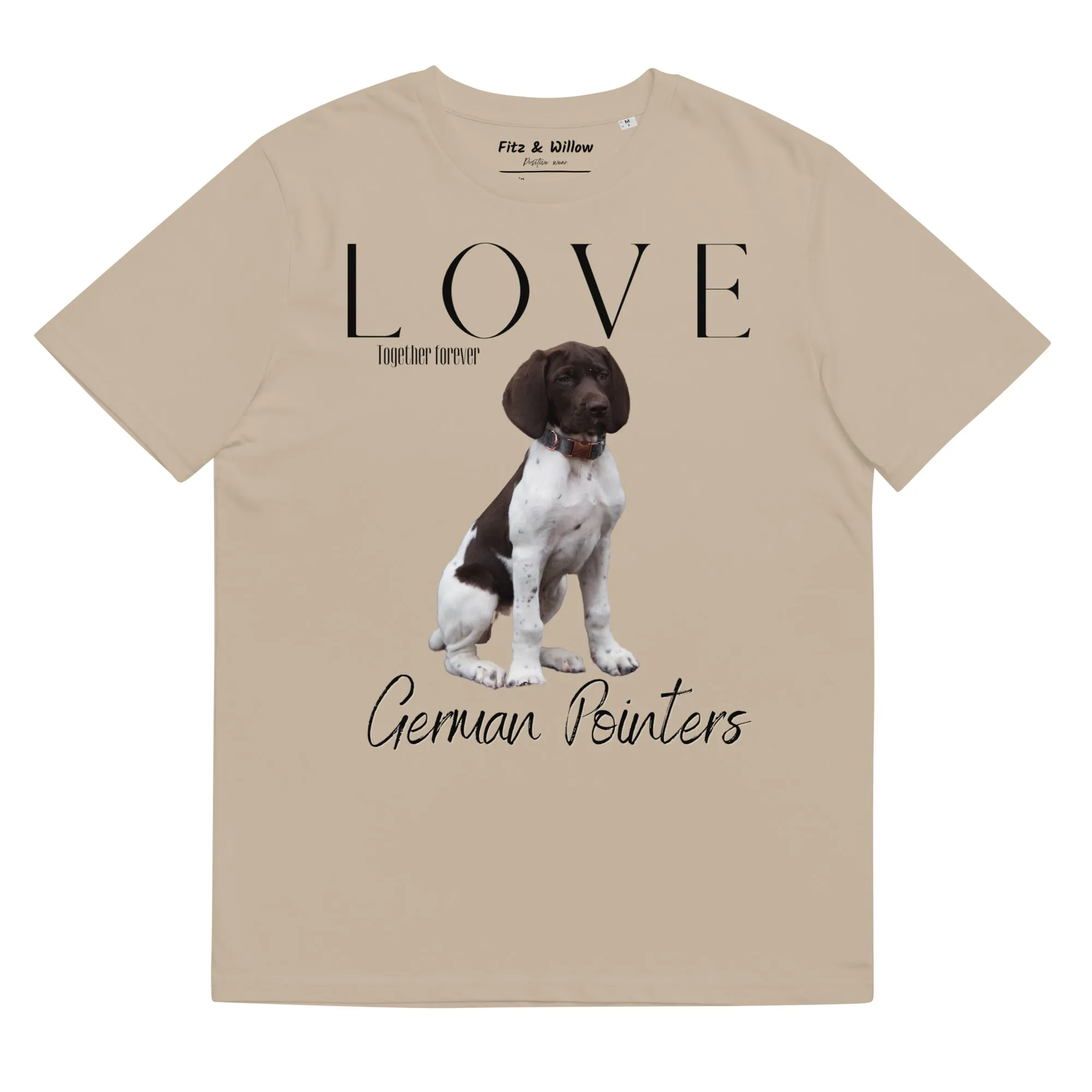 German Pointer lovers, sustainable t-shirt