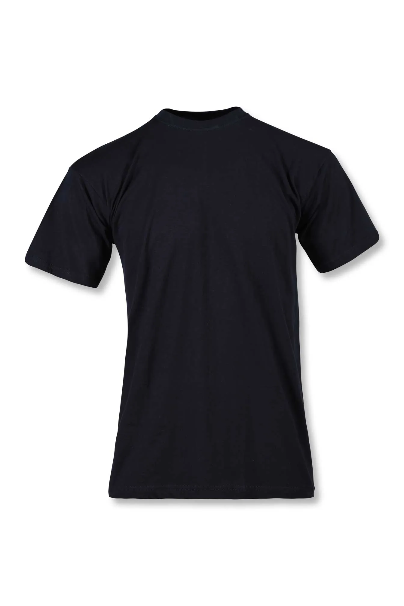 HALF-SLEEVE COTTON T-SHIRT(NAVY-BLUE)