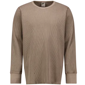 Heavyweight Waffle Long-Sleeve Top