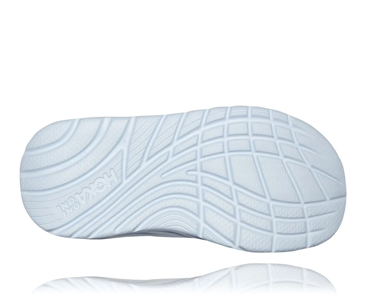 'HOKA' Women's Ora Recovery Slide - Eggshell Blue / White