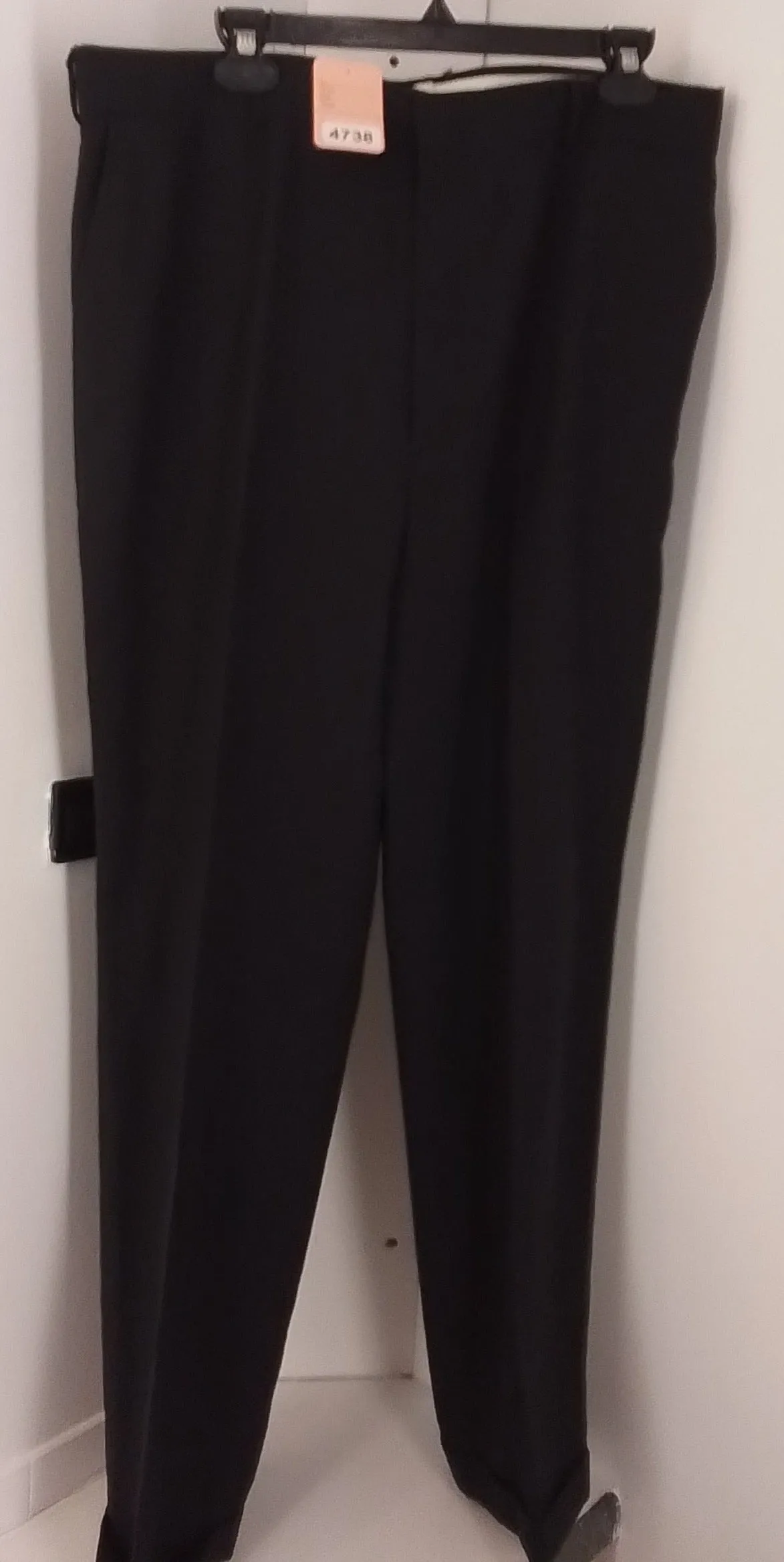 Huntington Men's Black Dress Pants