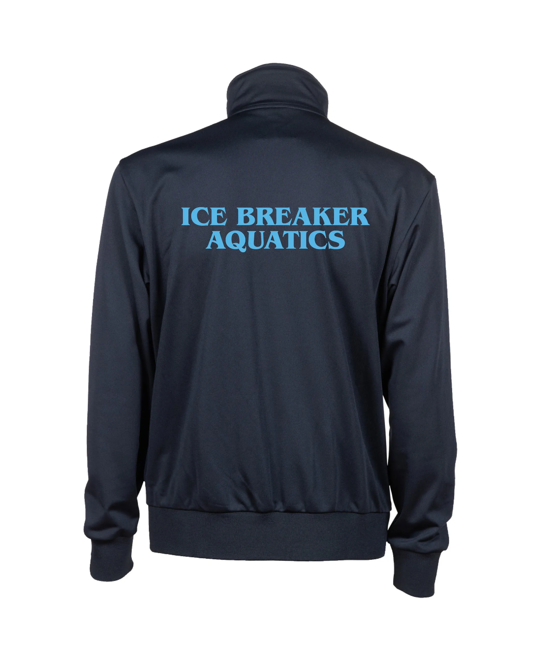 Ice Breaker Unisex Panel Knitted Poly Jacket - Navy