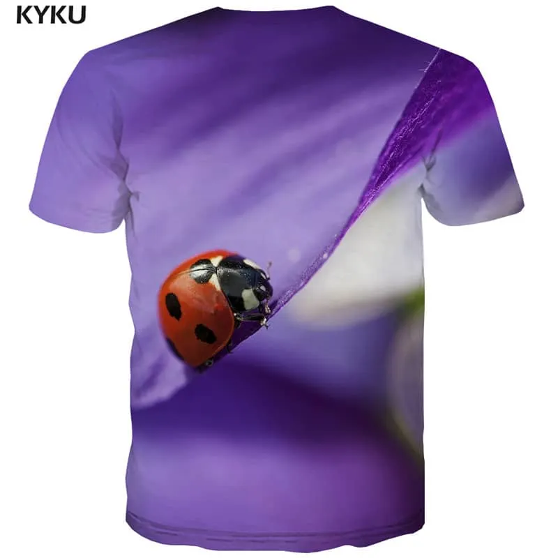 insect t shirt plant top tee men art costume Cool beautiful