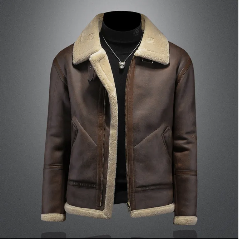 Jack Washington Leather Winter Jacket