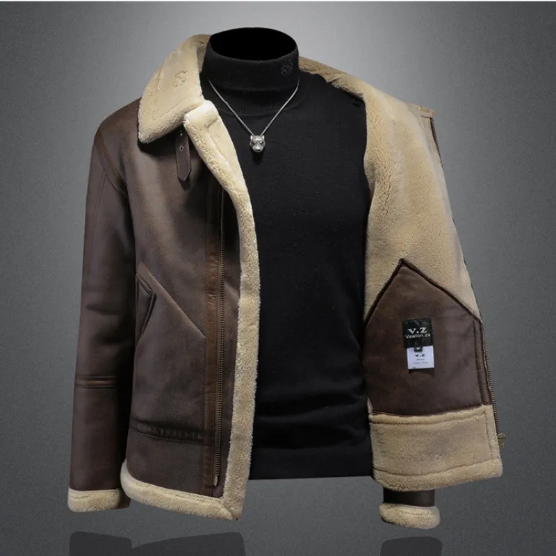 Jack Washington Leather Winter Jacket