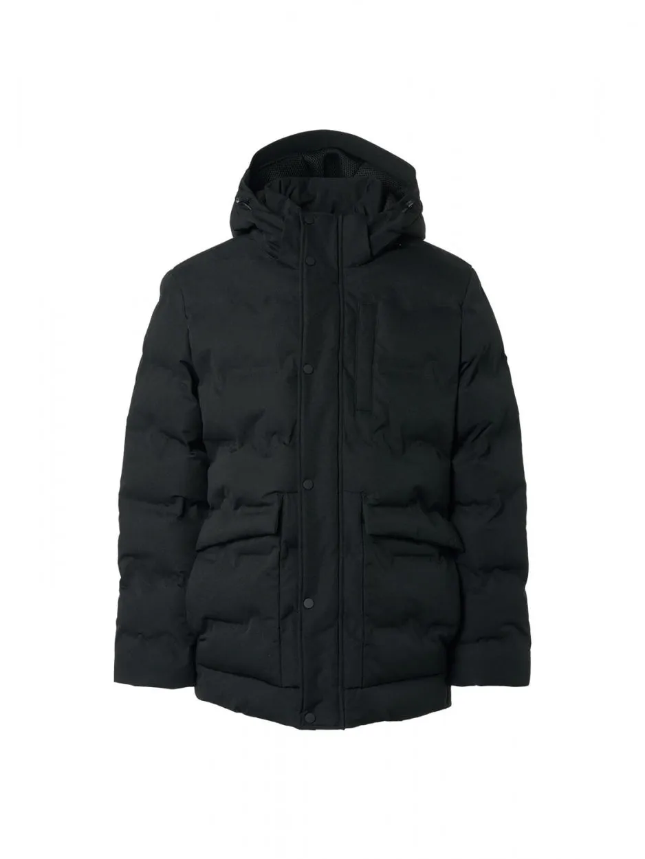 Jacket Short Fit Sealed Hooded | Black