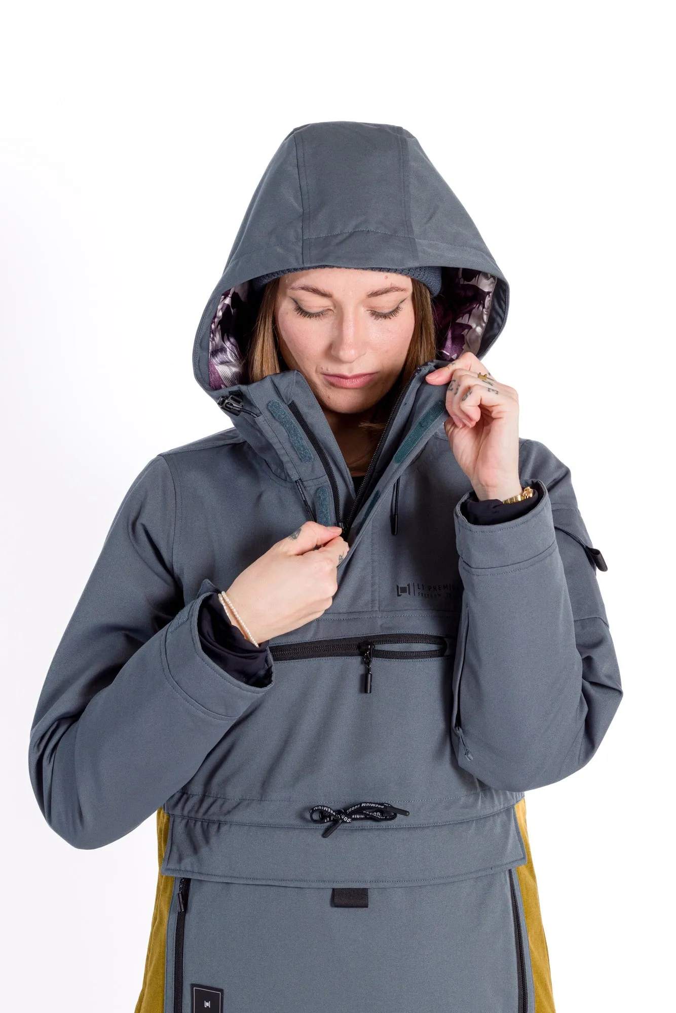 L1 Prowler Snow Jacket - Slate/Moss 2023