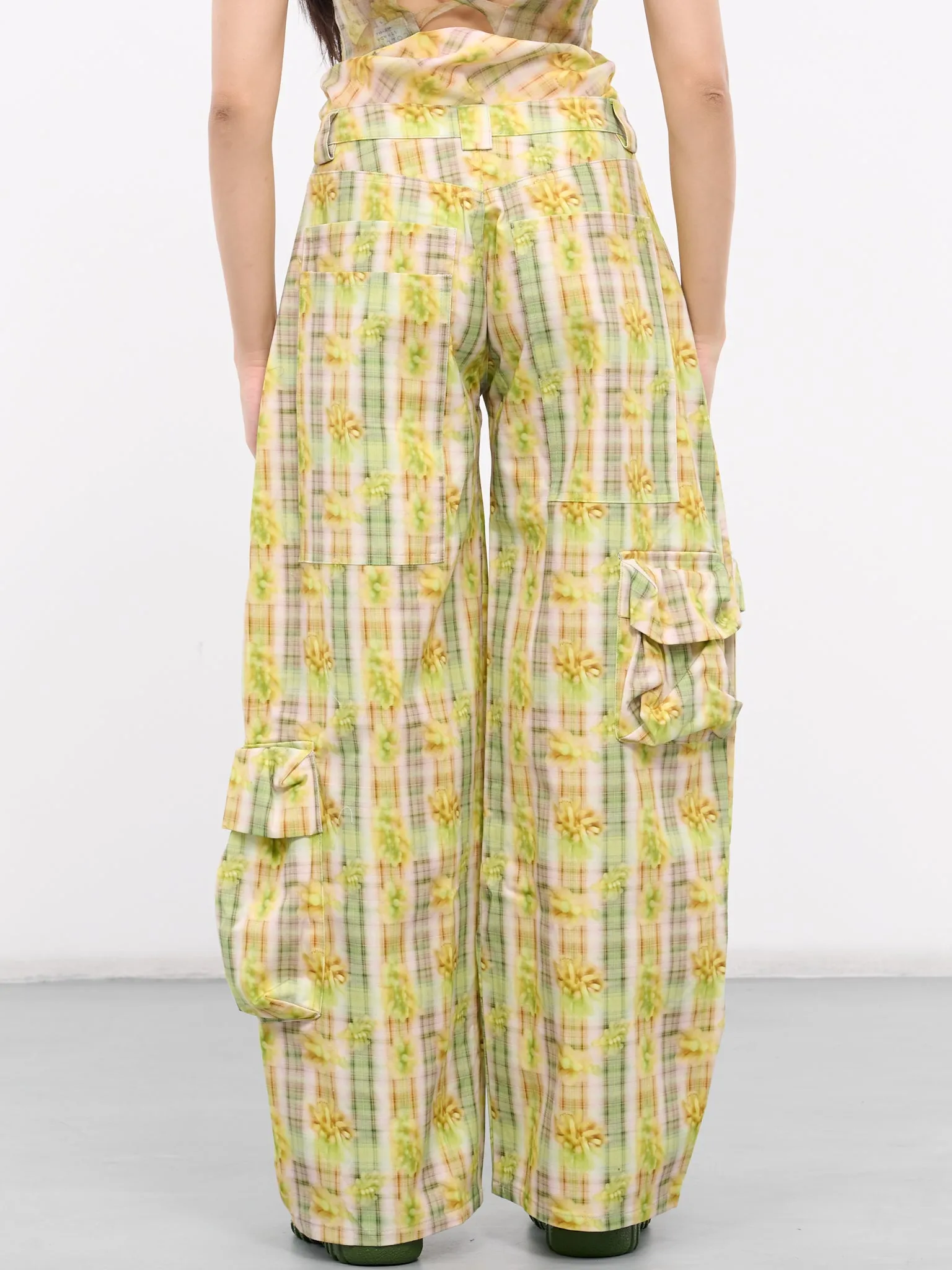 Lawn Cargo Pants (XX6408-YELLOW-BOXER-PLAID)