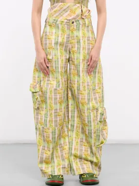 Lawn Cargo Pants (XX6408-YELLOW-BOXER-PLAID)