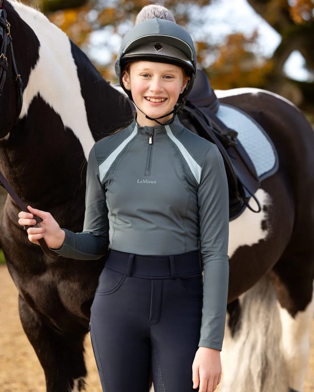 LeMieux Young Rider Mia Mesh Base Layer