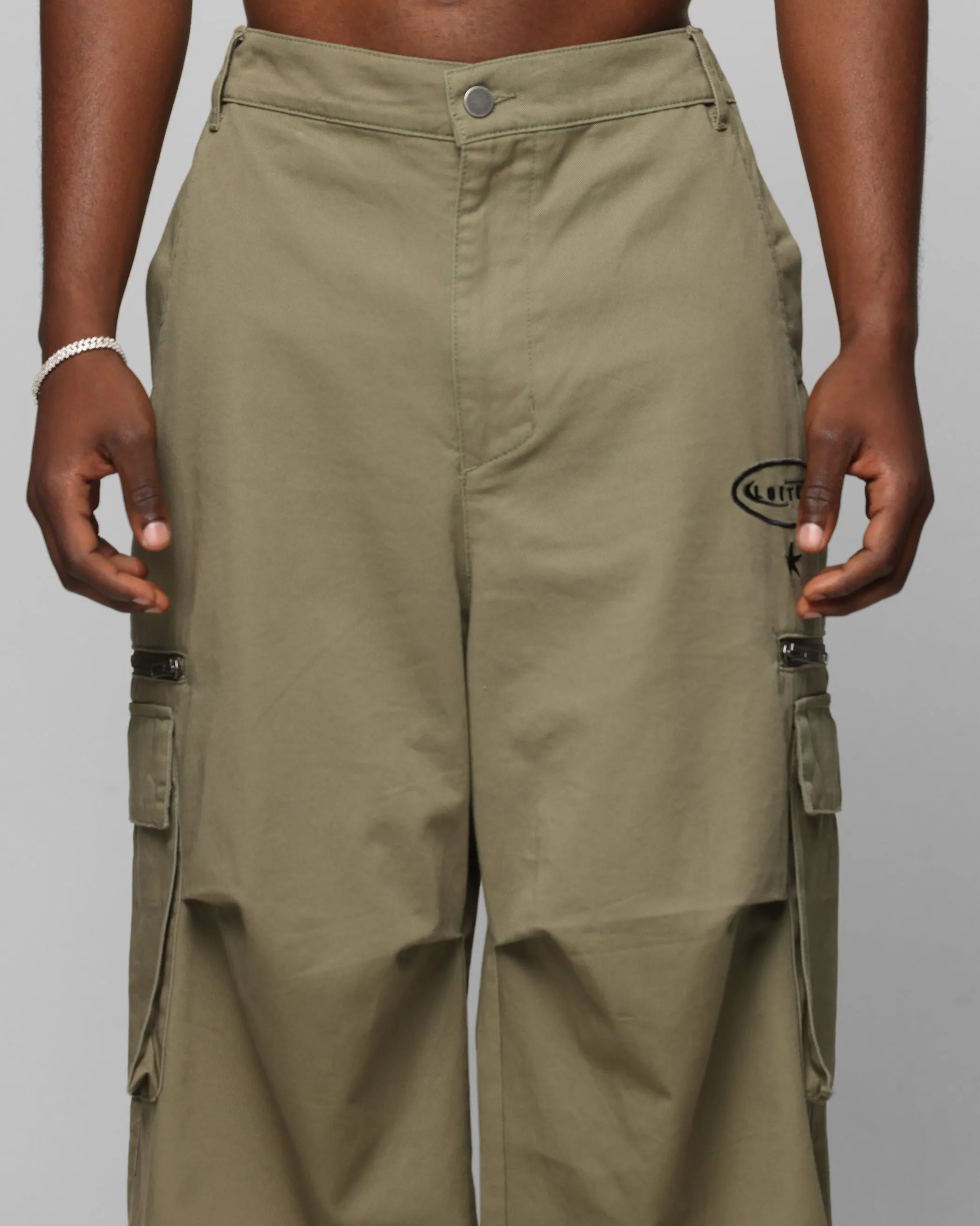 Loiter Shadow Cargo Pants Khaki