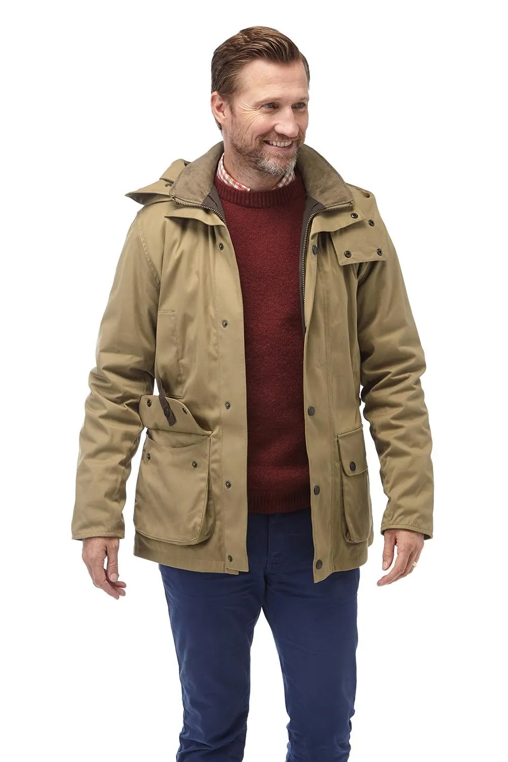 Lowland Cotton Shooting Jacket - Tan