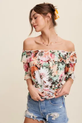 Maize Off Shoulder Blouse