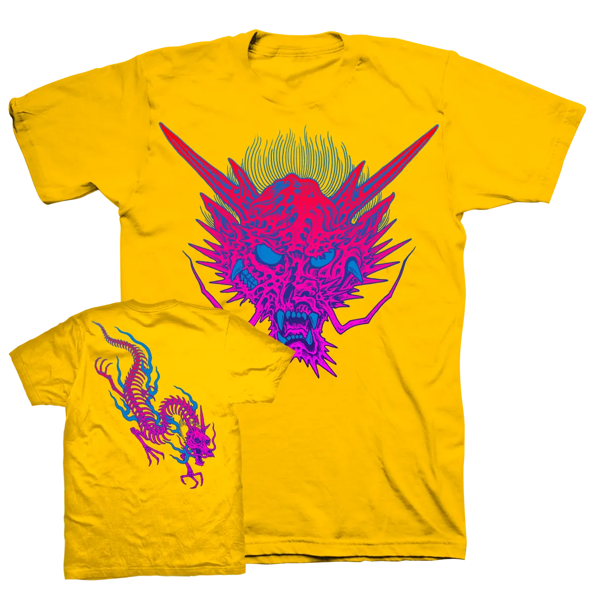 Marc Nava "Dragons" Yellow T-Shirt